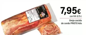 Oreja Cocida De Cerdo