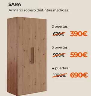 Sara Armario Ropero Distintas Medidas