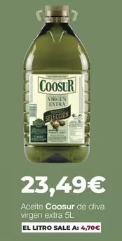 Coosur - Aceite De Oliva Virgen Extra