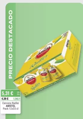 Amstel - Cerveza Radler