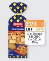 Recondo - Mini Biscotte