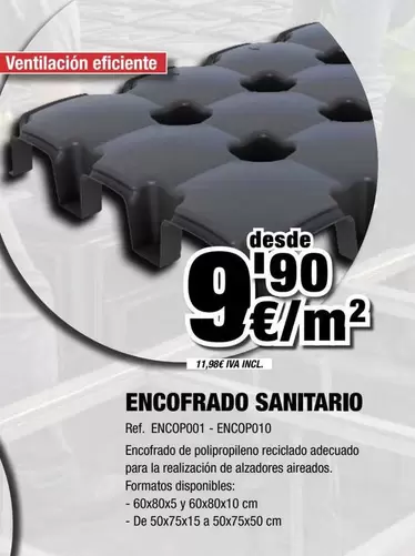 Encofrado Sanitario
