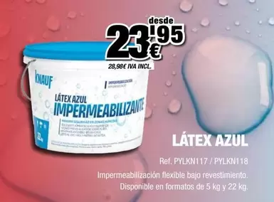 Knauf - Latex Azul