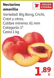 Nectarina Amarilla