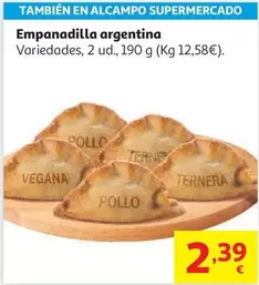 Empanadilla Arg. Pollo Criollo 2u 190 G.