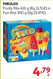 Pirulo Fruity Mix Nestle X7  411ml 416g
