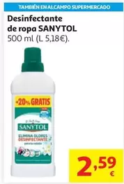Sanytol - Desinfectante De Ropa