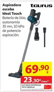 Taurus - Aspiradora Escoba Ideal Touch