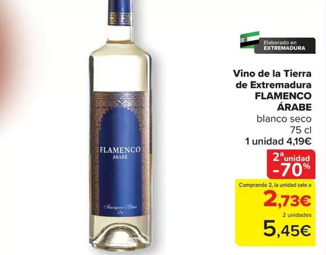 Flamenco Árabe - Vino De La Tierra De Extremadura