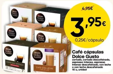 Nescafé - Cafe Capsulas Dolce Gusto