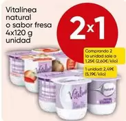Vitalinea - Natural O Sabor Fresa