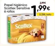 Scottex - Papel Higiénico Sensitive