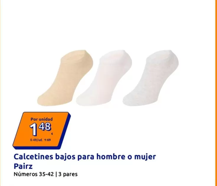 Calcetines Bajos Para Hombre O Mujer Pairz