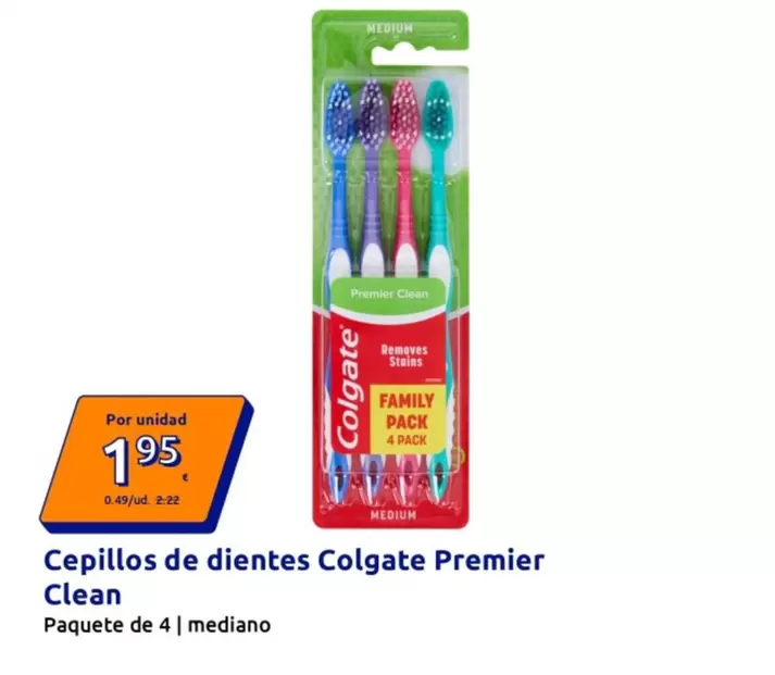 Colgate - Cepillos De Dientes Premier Clean