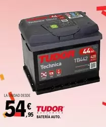 Tudor - Bateria Auto