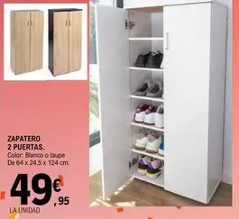 Zapatero 2 Puertas