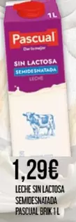 Pascual - Leche Sin Lactosa Semidesnatada