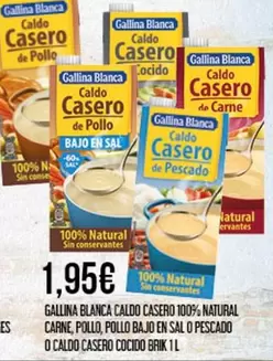 Gallina Blanca - Caldo Casero 100% Natural