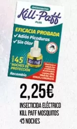 Plus - Insecticida Eléctrico Kill Paff