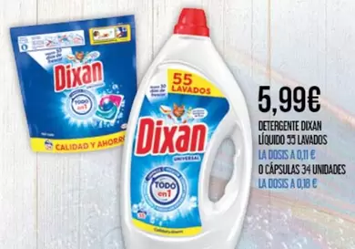 Dixan - Detergente Liquido