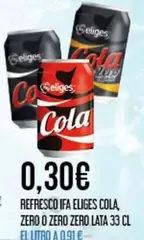 Ifa Eliges - Refresco Cola Zero O Zero Zero