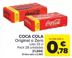 Coca-Cola - Original O Zero