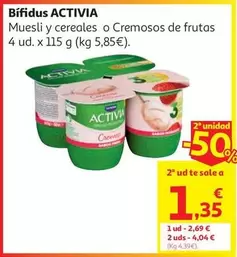 Cremoso Lima-Limon Activia 4x115 G