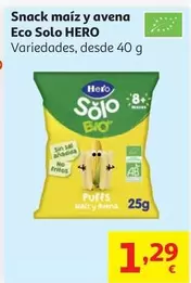Hero - Snack Maiz Y Avena Eco Solo