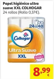 Colhogar - Papel Higiénico Ultra Suave Xxl