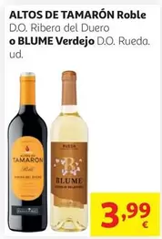 Vino Blanco Verdejo Blume Do Rueda 75 Cl                    