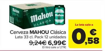 Mahou - Cerveza Clasica