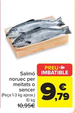 Salmo Noruec Per Meitats O Sencer