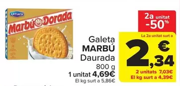 Marbú - Galeta Daurada