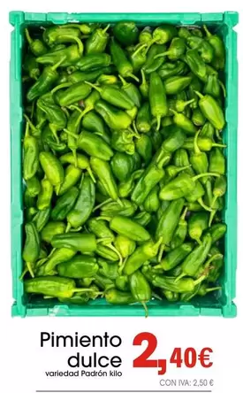 Pimiento Dulce