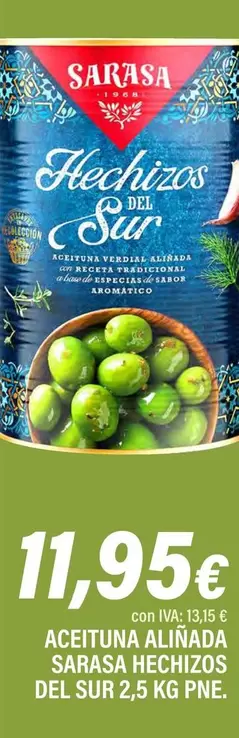 Sarasa - Aceituna Alinada Hechizos Del Sur