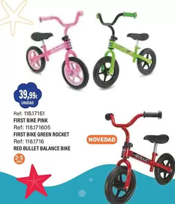 First -  Bike Pink