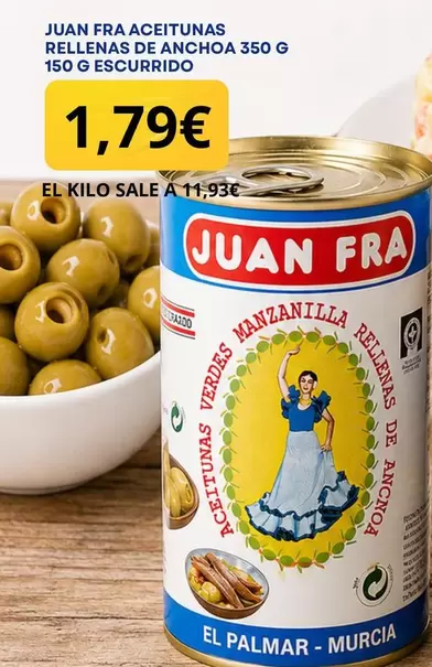 Juan Fra - Aceitunas Rellenas De Anchoa