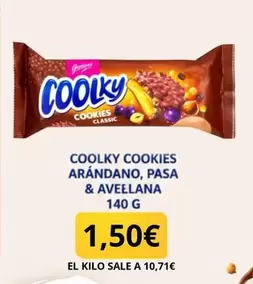Goplana - Cookies Arandano, Pasa & Avellana