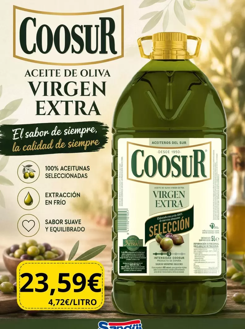 Coosur - Aceite De Oliva Virgen Extra