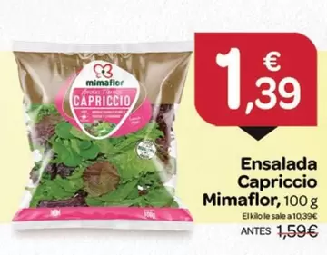 Mimaflor - Ensalada Capriccio