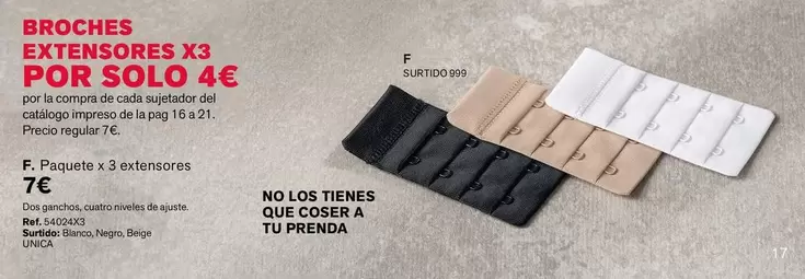 Broches Extensores X3