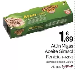 Fenicia - Atun Migas Aceite Girasol