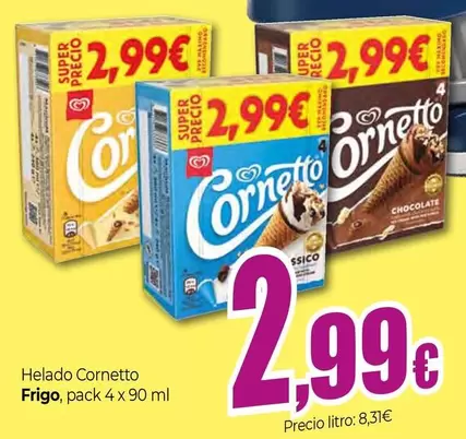 Frigo - Helado Cornetto