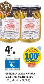 Maestros Aceituneros - Guindilla Vasca Piparra