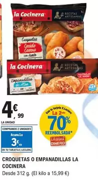 La Cocinera - Croquetas O Empanadillas