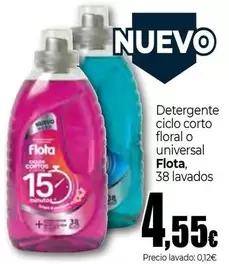 Flota - Detergente Ciclo Corto Floral