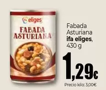 Ifa Eliges - Fabada Asturiana