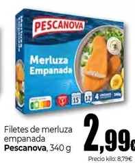 Pescanova - Filetes De Merluza Empanada
