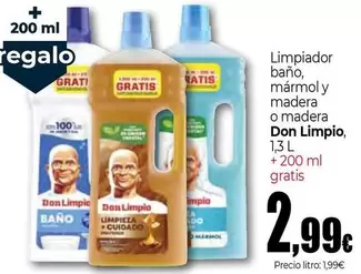 Don Limpio - Limpiador Baño