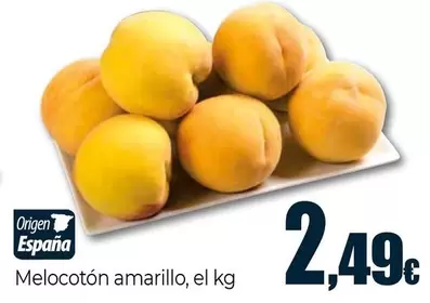 Melocoton Amarillo